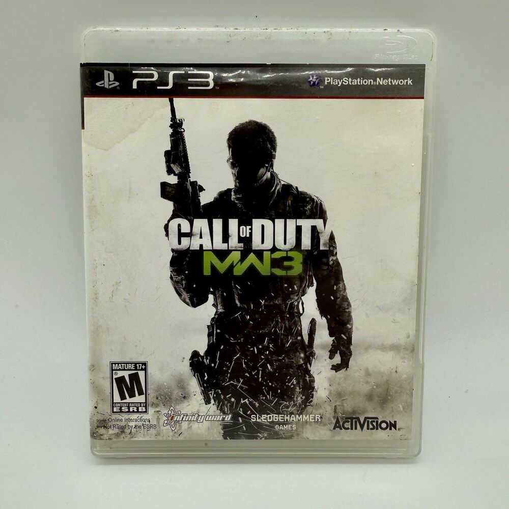 Call of Duty: Modern Warfare 3 MW3 Sony PlayStation 3 Game & Case Tested